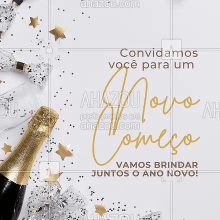 posts, legendas e frases de  para whatsapp, instagram e facebook: Nada melhor do que começar o ano cercado de boas energias e ótimas companhias! 🌟
Venha celebrar o início do ano novo com a gente, leveza, cuidado e alegria em cada detalhe.
🎀 Experiência única
💖 Atendimento especial
🥂 Um brinde ao novo

Aceite o convite e venha celebrar com a gente! 💫

#AnoNovo2026 #Reveillon #CelebreONovo #ConviteDeAnoNovo #BoasFestas #AnoNovoComEsperança #Vem2026