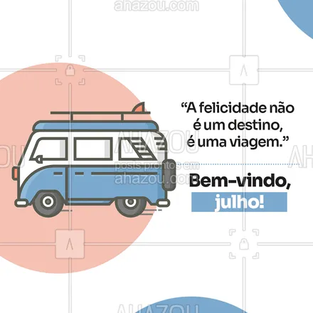 posts, legendas e frases de agências & agentes de viagem para whatsapp, instagram e facebook: Que nesse novo mês você encontre a felicidade e muitos destinos deslumbrantes em uma viagem perfeita. #viagens #agentedeviagens #viageminternacional #AhazouTravel #viagempelobrasil #viajar #viagem #trip #agenciadeviagens #postdefrase #motivacional #frases #julho #bemvindojulho #bemvindo