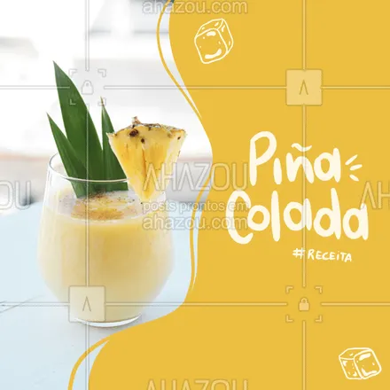 posts, legendas e frases de bares para whatsapp, instagram e facebook: Venha aprender essa receita.

60ml de vodka
120 ml de suco de abacaxi
60 ml de leite de coco
1 pedaço de abacaxi para decorar
1 cereja para decorar

Modo de preparo:

Encha uma taça com gelo e então coloque todos os ingredientes.

#ahazoutaste #bar  #cocktails  #drinks  #lounge  #mixology  #pub  
