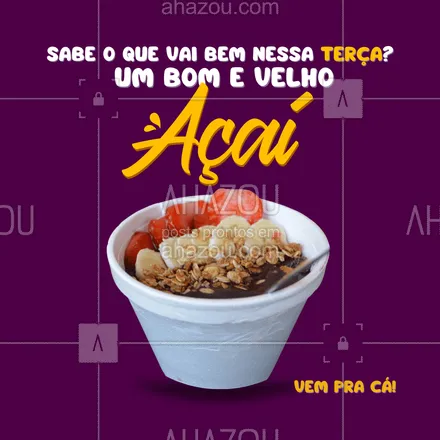 posts, legendas e frases de gelados & açaiteria para whatsapp, instagram e facebook: O açaí ideal para você está aqui, vem pra cá! 😋🍨
#ahazoutaste #açaí  #açaíteria  #cupuaçú  #gelados  #icecream  #sorvete  #sorveteria 