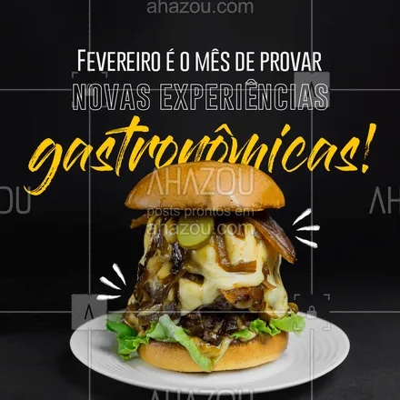 posts, legendas e frases de hamburguer para whatsapp, instagram e facebook: 29 oportunidades para conhecer seu próximo hambúrguer favorito! #ahazou  #hamburguer  #restaurante  #culinaria  #gastronomia