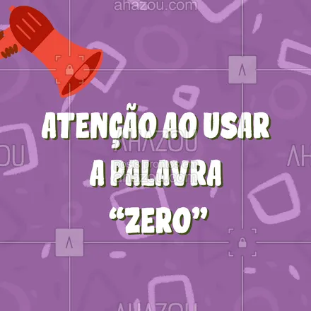 posts, legendas e frases de ensino particular & preparatório para whatsapp, instagram e facebook: “Zero” é singular, sendo assim, o correto é dizer que é “zero hora” e não que “são zero horas”. Da mesma maneira, a moto só pode ser “zero-quilômetro”. #dicas #gramática #português #educação #palavras #AhazouEdu #AhazouEdu 
