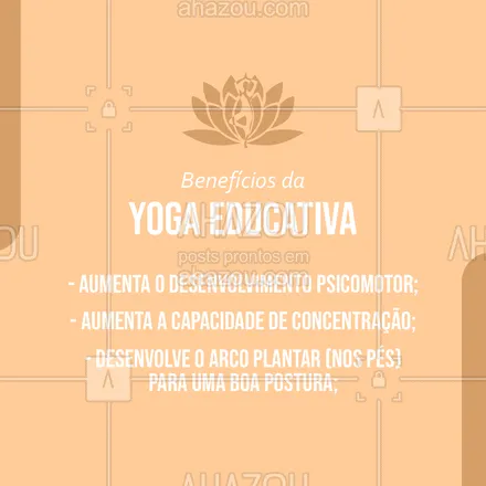 posts, legendas e frases de yoga para whatsapp, instagram e facebook: Gostou desses benefícios para o seu filho(a)? Marque já um horário conosco!
#AhazouSaude  #meditation #yogalife #yoga #namaste #yogainspiration #yogaeducacional