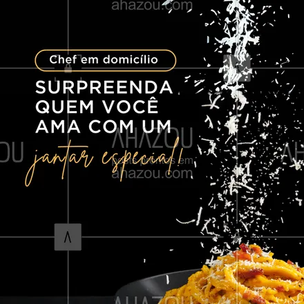 posts, legendas e frases de assuntos variados de gastronomia para whatsapp, instagram e facebook: Nada diz 'eu te amo' como um jantar preparado por um chef profissional na sua casa. Surpreenda seu amor, sua família ou seus amigos com uma noite inesquecível. 🍷✨
Agende já e crie memórias deliciosas! 📞
#ChefADomicílio #JantarRomântico #SurpresasGastronômicas #MomentosEspeciais