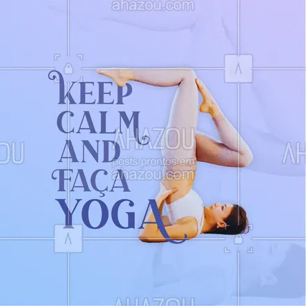 posts, legendas e frases de yoga para whatsapp, instagram e facebook: Comece transformando sua vida de dentro para fora. Comece com o yoga e descubra os segredos que o seu interior esconde! #AhazouSaude #meditation  #namaste  #yoga  #yogainspiration  #yogalife 