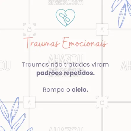posts, legendas e frases de  para whatsapp, instagram e facebook: Muitas vezes, vivemos no automático, repetindo padrões que vêm da dor.
Mas é possível romper com isso e criar uma nova realidade.
🧩 Terapia, escuta, autoconsciência. São caminhos para sair do ciclo. #traumaemocional #quebrandociclos #repetiçãodepadrões #autocura #terapiafazbem #vivendosemdor #curaemocional