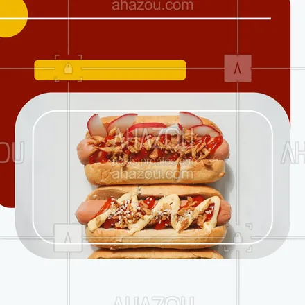 posts, legendas e frases de hot dog  para whatsapp, instagram e facebook: Já pediu o seu hot dog hoje? Aproveite nossas diversas opções. ? #ahazoutaste #hotdog #hotdoglovers #hotdoggourmet #cachorroquente #food