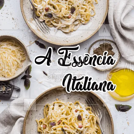 posts, legendas e frases de cozinha italiana para whatsapp, instagram e facebook: Um pedacinho da Itália bem pertinho de você! Venha saborear os nossos pratos tradicionais e saborosos! ? #restauranteitaliano #ahazoutaste #massas