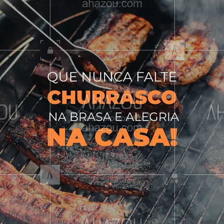posts, legendas e frases de açougue & churrasco para whatsapp, instagram e facebook: Churrasco + alegria = vida perfeita e tranquila! #ahazoutaste #açougue  #barbecue  #bbq  #churrasco  #meatlover  #churrascoterapia 