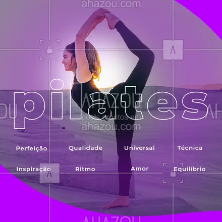 posts, legendas e frases de pilates para whatsapp, instagram e facebook: Pilates é só amor! ?
#pilates #fitness #AhazouSaude  #pilatesbody #pilateslovers #workout
