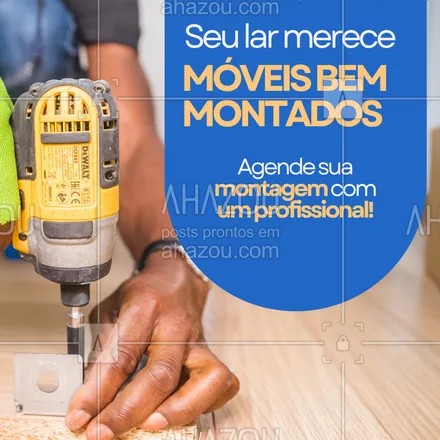 posts, legendas e frases de  para whatsapp, instagram e facebook: Móveis mal montados duram menos e podem até danificar sua casa.
Confie em quem entende do assunto! 💪
Atendo com cuidado, pontualidade e garantia no serviço.
📲 Entre em contato e agende sua montagem agora!
#montadordemoveis #montagemprofissional #moveisplanejados #moveisnovos #montagemdemoveis #montador #servicosdomesticos #decoracao #autonomo #moveis
