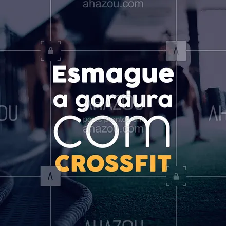 posts, legendas e frases de personal trainer para whatsapp, instagram e facebook: A gordura não vai mais ser um problema. Com treinos que trabalham força e condicionamento físico, o CrossFit vai te ajudar a desenvolver um corpo forte, bonito e definido. Faça uma aula experimental hoje mesmo. ?

#PersonalTrainer #CrossFit #Emagrecimento #Motivacional #Ahazou