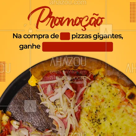 posts, legendas e frases de pizzaria para whatsapp, instagram e facebook: Uma promoção dessas mexe com o coração de qualquer um, hein! Aproveite! #ahazoutaste #pizza  #pizzalife  #pizzalovers  #pizzaria #pedido #delivery #promo #desconto #promoção #pizzagigante #superpizza #convite