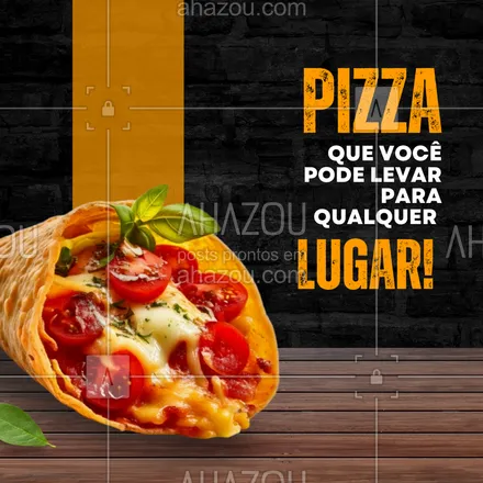 posts, legendas e frases de  para whatsapp, instagram e facebook: Na praça, no cinema ou em casa - nossa pizza no cone é a solução perfeita para quem quer sabor sem complicação. Escolha seu recheio favorito! 😋
#PizzaNoCone #PizzaPortátil #SaborSemLimites #Delivery