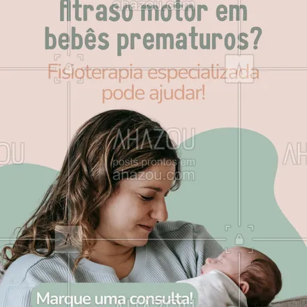 posts, legendas e frases de fisioterapia para whatsapp, instagram e facebook: Cada bebê tem seu tempo, mas o acompanhamento precoce é fundamental para o desenvolvimento saudável dos prematuros.
Nossa equipe está pronta para cuidar do seu filho com todo amor e técnica necessária.
Entre em contato e saiba mais!
#fisioterapiainfantil #atrasomotor #bebeprematuro #estimulaçãoinfantil #desenvolvimentosaudavel #fisiopediatria #chamenowhats