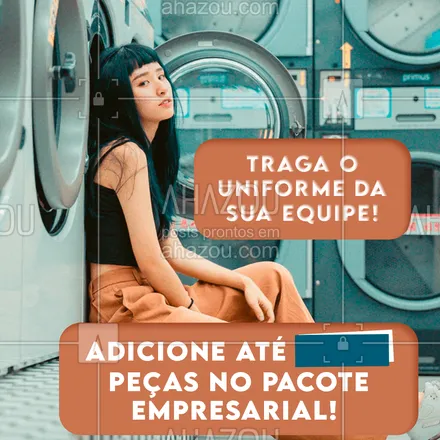 posts, legendas e frases de lavanderia para whatsapp, instagram e facebook: Converse com nossa equipe sobre a melhor solução para o seu negócio!  #AhazouServiços  #lavanderia #roupalavada #roupalimpa