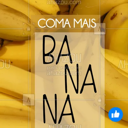 posts, legendas e frases de nutrição, natura para whatsapp, instagram e facebook: A banana tem níveis elevados de triptofano, aminoácido precursor da serotonina, o que é ótimo para o seu sono e bem-estar! ‪
#‎maisfrutas‬‪ #‎alimentaçãosaudável‬ #saude #frutadodia #dicadesaude #dicadobem #bemestar #health #fruit #juice #braziliangal #brazilianfood #beauty #body #ahazou #beleza #natural #vidanatural #dieta #brazilianfruit #tips #quot #corpo #natureza