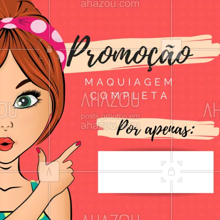 posts, legendas e frases de maquiagem para whatsapp, instagram e facebook: Venha se maquiar com a gente! ?
#make #ahazou #maquiagem #promoção