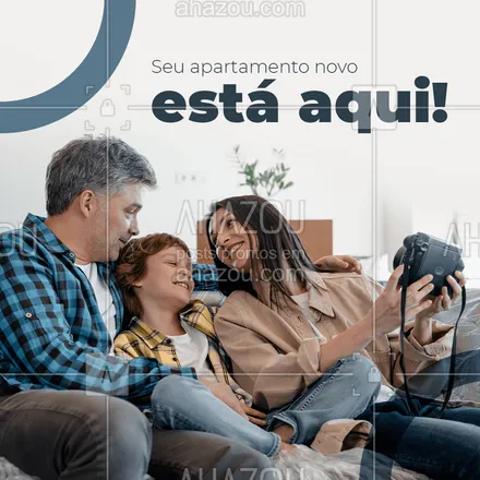 posts, legendas e frases de imobiliárias, corretores & construtoras para whatsapp, instagram e facebook: Confira os novos apês disponíveis que estão esperando por você. Entre em contato e confira conosco.  #AhazouConstrutora, #AhazouImobiliaria  #morarbem  #mercadoimobiliario  #financiamento  #apartamento   #corretordeimoveis   #consultoriadeimoveis 