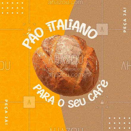 posts, legendas e frases de padaria para whatsapp, instagram e facebook: Além de charmoso, o pão italiano é uma delícia! Para melhor atendê-los o clássico italiano agora está disponível em nossa padaria. Faça sua encomenda pelo fone [inserir contato] e delicie-se com essa maravilha! ??
#ahazoutaste  #padariaartesanal #confeitaria #pãoquentinho #padaria #bakery #cafedamanha