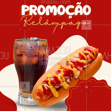 posts, legendas e frases de hot dog  para whatsapp, instagram e facebook: COMBO HOT DOG + BEBIDA por R$XX,XX
✔️ 2 opções de molhos
✔️ Bebida 500ml
✔️ Entrega rápida
⚠️ Válido só até [horário]!
#PromoçãoRelâmpago #HotDog #ComboDoDia