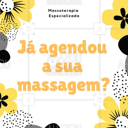 posts, legendas e frases de massoterapia para whatsapp, instagram e facebook: Já agendou a sua massagem essa semana? Tire um tempo para você e se cuide! Whatsapp: XXXX-XXXX #massoterapia #massagem #ahazoumassagem #seame #secuide