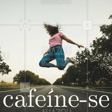 posts, legendas e frases de cafés para whatsapp, instagram e facebook: Além de disposição e bom humor, a cafeína, estimule a produção de neurotransmissores como a serotonina e dopamina, funcionando como um leve antidepressivo. #cafeina #cafe #ahazou #antidepressivo