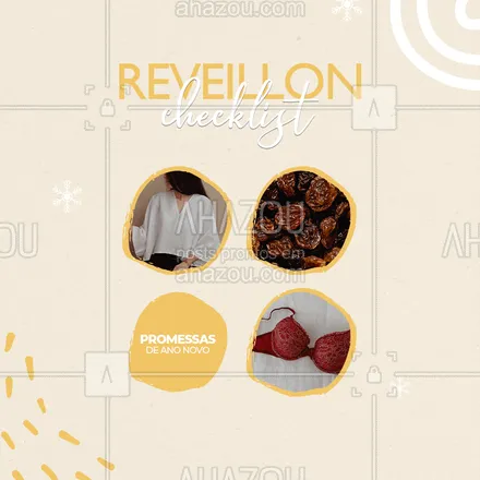 posts, legendas e frases de assuntos variados de Moda para whatsapp, instagram e facebook: Reveillon de verdade precisa ter esse checklist completo! ?
#AhazouFashion  #fashion #lookdodia #moda #newyear #anonovo #reveillon