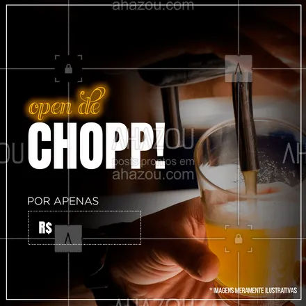 posts, legendas e frases de bares para whatsapp, instagram e facebook: Open bar de Chopp!
Traga seus amigos.

* Válido de ___/__/_____ até ___/__/_____

#openbar #ahazou #chopp #drinks #vemprobar