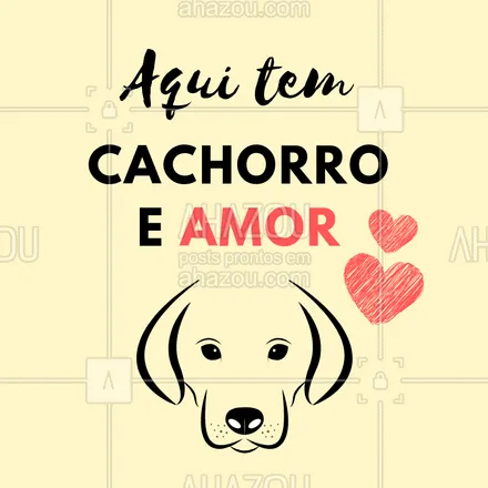 posts, legendas e frases de assuntos variados de Pets para whatsapp, instagram e facebook: Puro amor! #pet #dog #ahazoupet #amor