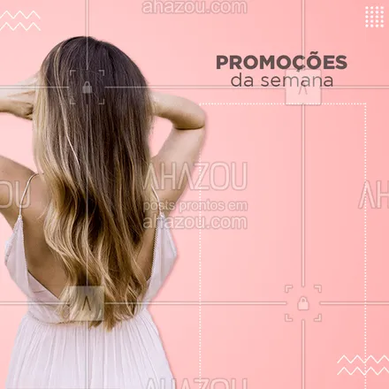 posts, legendas e frases de cabelo, assuntos gerais de beleza & estética para whatsapp, instagram e facebook: Temos promoções imperdíveis pra você arrasar!
#cabelo #ahazou #promoção