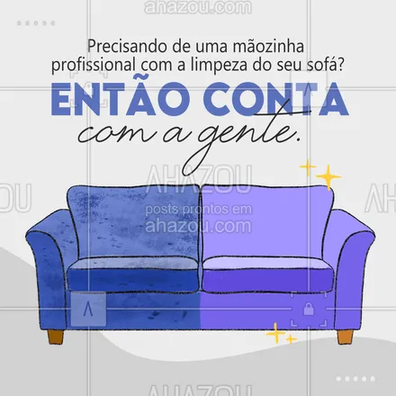 posts, legendas e frases de limpeza de sofás & tapetes para whatsapp, instagram e facebook: Não se estresse tentando limpar o seu sofá, você só vai passar nervoso. Conte com a gente e tenha uma limpeza profissional e de qualidade. Entre em contato 📱 (inserir número) e agende um horário. #estofados #higienização #impermeabilizacao #limpeza #limpezadesofas #limpezasofasetapetes #AhazouServiços #serviços #sofálimpo #sofá #sofás