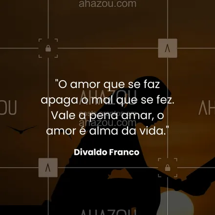 posts, legendas e frases de posts para todos para whatsapp, instagram e facebook: O amor tem o poder de transformar e curar. Ame intensamente, pois é através do amor que encontramos a verdadeira essência da vida. ❤️ #AmorTransformador #VidaComAmor #DivaldoFranco #frases #inspiração#ahazou #frasesmotivacionais #motivacionais