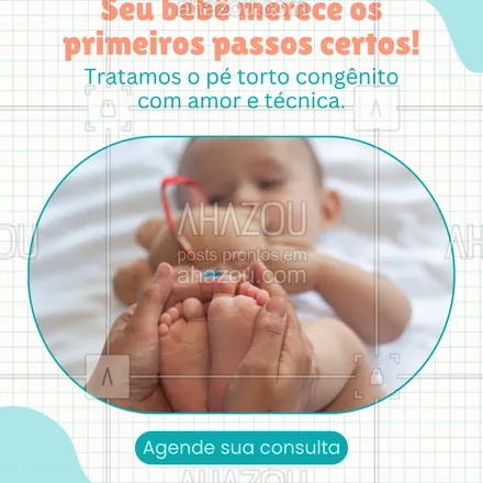 posts, legendas e frases de  para whatsapp, instagram e facebook: O tratamento do pé torto congênito pode ser feito de forma segura, eficaz e com muito acolhimento.
Cada passo importa — vamos juntos nessa jornada?
Entre em contato e agende!
#pétortocongenito #tratamentoprecoce #cuidadoscomobebe #primeiroscuidados #recemnascido #ortopediainfantil #paisinformados