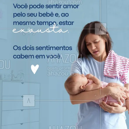 posts, legendas e frases de saúde mental para whatsapp, instagram e facebook: Maternidade é uma mistura de emoções intensas.
Se sentir sobrecarregada não te faz menos mãe — te faz humana. 🧡
Permita-se sentir e buscar ajuda quando necessário. #depressaoposparto #emocaoeparto #maternidadepossivel #maesfortes #vocepodemais #apoioentremaes