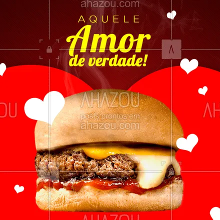 posts, legendas e frases de hamburguer para whatsapp, instagram e facebook: Você também é apaixonado por hambúrguer? ? Passa aqui que será match com certeza! #hamburguer #loucosporhamburguer #ahazouapp #ahazougastronomia #food #love