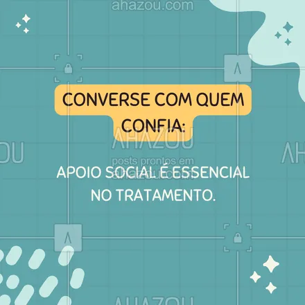 posts, legendas e frases de saúde mental para whatsapp, instagram e facebook: O apoio de amigos e familiares faz uma grande diferença para quem enfrenta o burnout. Compartilhar o que sente ajuda a aliviar o peso e a receber apoio emocional. Não hesite em pedir ajuda e, se necessário, busque grupos de apoio ou profissionais especializados. A jornada de recuperação é mais leve quando acompanhada. 🫂💬 #ApoioEmocional #TratamentoBurnout #SaúdeMental #AhazouSaude #viverbem #qualidadedevida