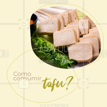 posts, legendas e frases de saudável & vegetariano para whatsapp, instagram e facebook: Dá pra fazer muita coisa com tofu, ele é extremamente versátil por não possuir nenhum gosto marcante. ? 

#ahazoutaste  #veggie #vegan #crueltyfree #carrosselahz #tofu #dicas #receita #patetofu #carnedetofu #ovomexidovegetariano #recheio #vegetariano