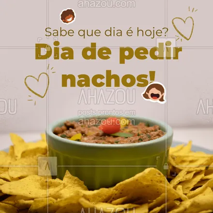 posts, legendas e frases de cozinha mexicana para whatsapp, instagram e facebook: Não precisa mais ficar em duvida do que pedir para o jantar. Entre em contato e peça nosso delicioso nachos #comidamexicana #ahazoutaste #vivamexico #texmex #nachos #tacos