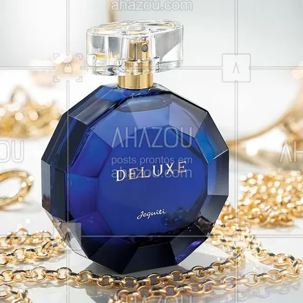 posts, legendas e frases de jequiti para whatsapp, instagram e facebook: Deluxe é a mais nova marca de luxo da Jequiti, que chegou para trazer um universo de sonhos e possibilidades à mulher que valoriza e celebra suas mais glamourosas conquistas. Garanta o seu e deixe o mundo aos seus pés.
#DeluxePorJequiti #ahazourevenda #ahazoujequiti