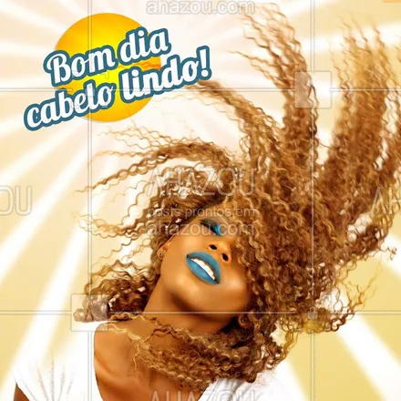 posts, legendas e frases de cabelo para whatsapp, instagram e facebook: Bommm dia divas! #cabelo #ahazoucabelo #cabeleireiro