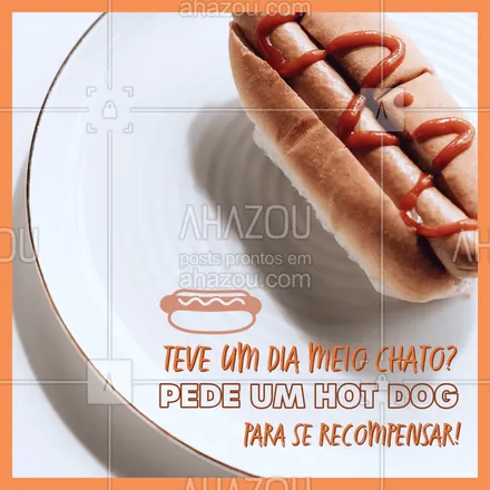 posts, legendas e frases de hot dog  para whatsapp, instagram e facebook: Nada como sair da rotina para ter uma boa noite, né? ? Aproveite as opções do nosso cardápio e se joga!  #ahazoutaste  #hotdog #hotdoglovers #hotdoggourmet #cachorroquente #food