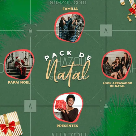 posts, legendas e frases de assuntos variados de Moda para whatsapp, instagram e facebook: Por um natal com um pack completão desses! ??
#AhazouFashion  #lookdodia #fashion #moda #natal #packdenatal #christmas