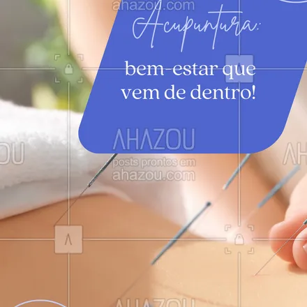 posts, legendas e frases de  para whatsapp, instagram e facebook: Com a acupuntura, você cuida do corpo e da mente de forma natural, promovendo alívio de dores, relaxamento e equilíbrio energético. Uma técnica milenar para uma vida mais saudável. 🌱
Agende já sua sessão e invista no seu bem-estar! 📞
#Acupuntura #BemEstarNatural #SaúdePreventiva #AgendeJá