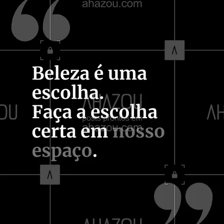 posts, legendas e frases de cabelo, assuntos gerais de beleza & estética para whatsapp, instagram e facebook: A beleza está nas escolhas que fazemos todos os dias, e escolher o nosso salão é optar por se sentir ainda mais incrível! ✨💇‍♀️ Confie em quem entende que cada detalhe faz a diferença. Venha se cuidar com a gente e faça a escolha certa para sua beleza! 🌟

#BelezaComEscolha #AutoCuidado #SalãoDeBeleza #Transformação #BelezaPerfeita #AhazouBeauty