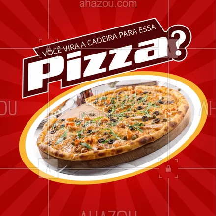 posts, legendas e frases de pizzaria para whatsapp, instagram e facebook: Se a vida fosse como o The Voice, você viraria a sua cadeira agora? ? #pizza #ahazoutaste #pizzaria