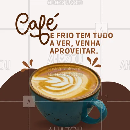 posts, legendas e frases de padaria, cafés para whatsapp, instagram e facebook: Alegre seu dia com uma boa xícara de café quentinho. ☕💜 #ahazoutaste #bakery  #barista #café #cafedamanha #cafeteria #coffee #padaria