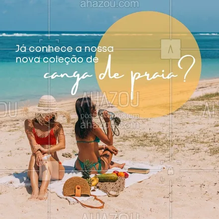 posts, legendas e frases de moda praia para whatsapp, instagram e facebook: Diversos modelos para você se inspirar! Venha conferir. #AhazouFashion #beach #fashion #moda #modapraia #praia