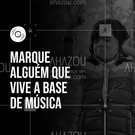 posts, legendas e frases de música & instrumentos para whatsapp, instagram e facebook: Você tem na sua vida uma pessoa que já acorda pensando em qual música vai escutar ou aprender? Se a resposta for sim marca ela aqui 🤣 #AhazouEdu #musicas #instrumentos #amigos  #aprendamúsica  #professordemusica  #aulademusica 