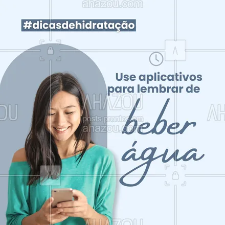 posts, legendas e frases de assuntos variados de Saúde e Bem-Estar para whatsapp, instagram e facebook: 📲 Tecnologia a favor da sua saúde
Para quem tem dificuldade em manter uma rotina de hidratação, aplicativos de lembrete podem ser grandes aliados. Eles garantem que você não se esqueça de ingerir a quantidade de água necessária ao longo do dia. 💧

#ahazousaude #bemestar #cuidese #qualidadedevida #saude #viverbem #dicasdehidratação #dicasparadiasquentes 